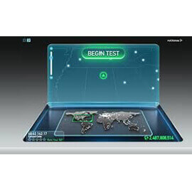 בדיקת מהירות גלישה באינטרנט